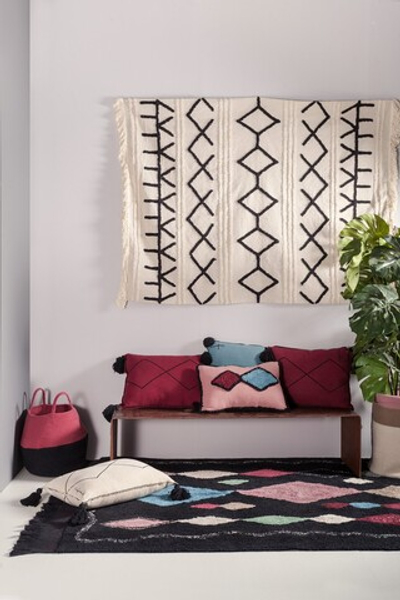 Корзина Lorena Canals Bazaar Ash Rose (50 x Ø35 см)