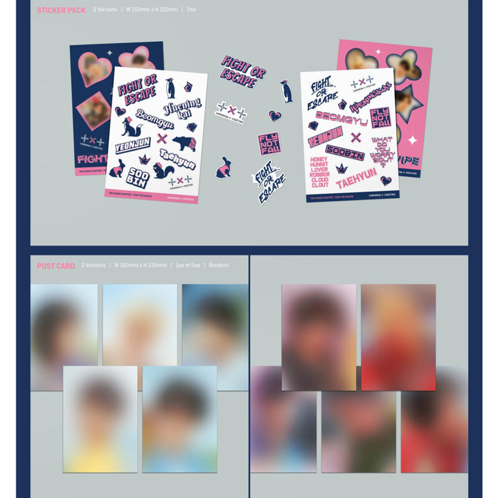 Альбом TXT The Chaos Chapter: FIGHT OR ESCAPE