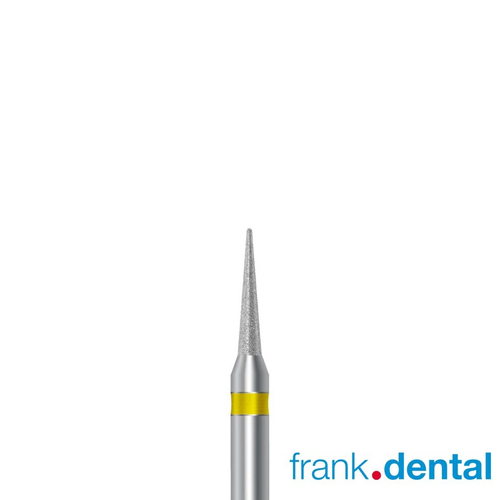 Бор алмазный желтый Frank Dental типа FG - D.852.010.C.FG