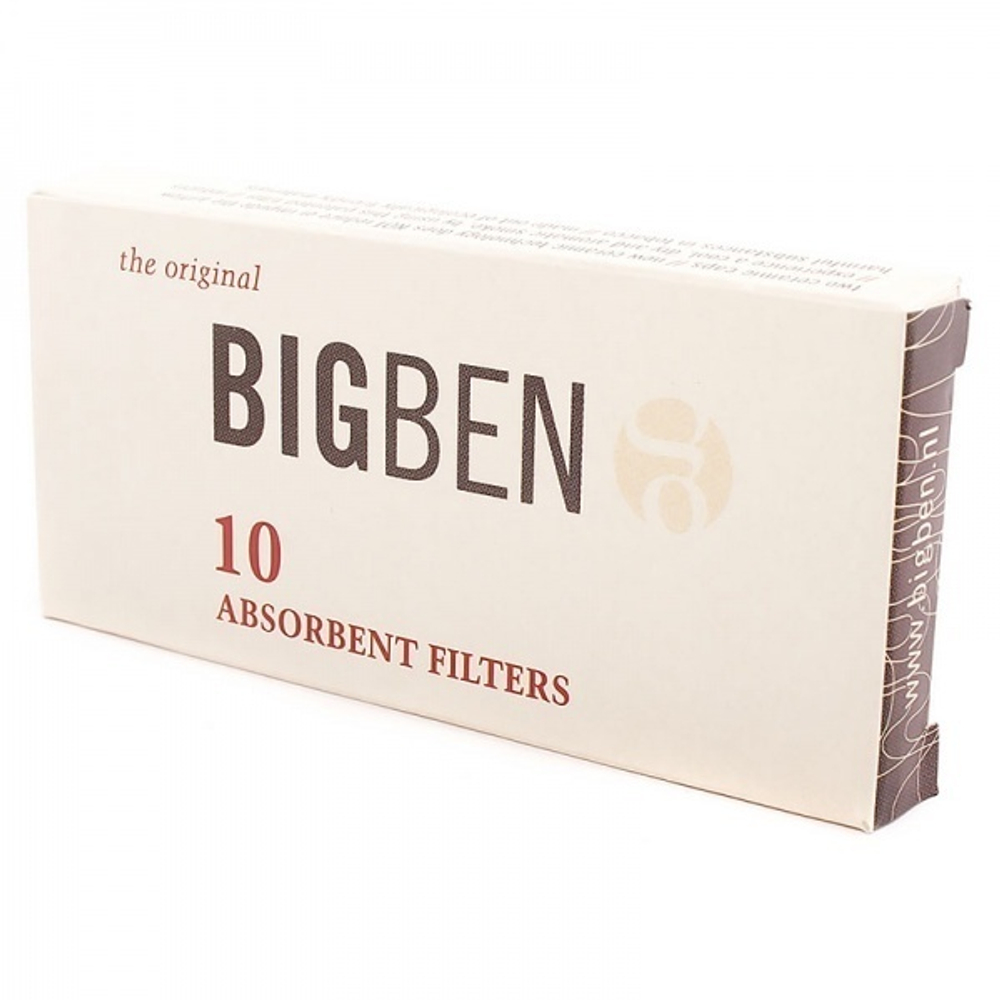 Фильтры трубочные "Big-Ben" 10шт. 9мм