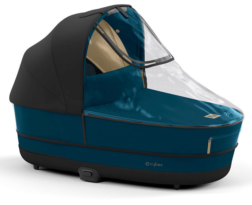 Коляска для новорожденных Cybex Priam IV Chrome Brown Mountain Blue