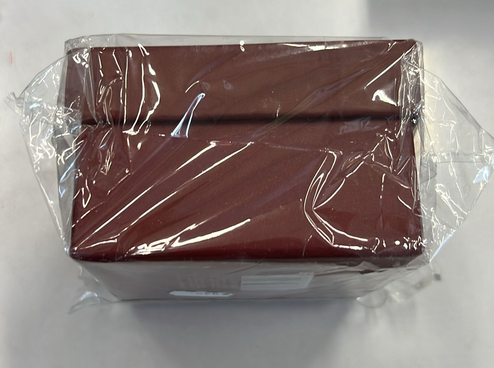 Коробка подарочная  Бордовая с др 9*9*5,5 см.