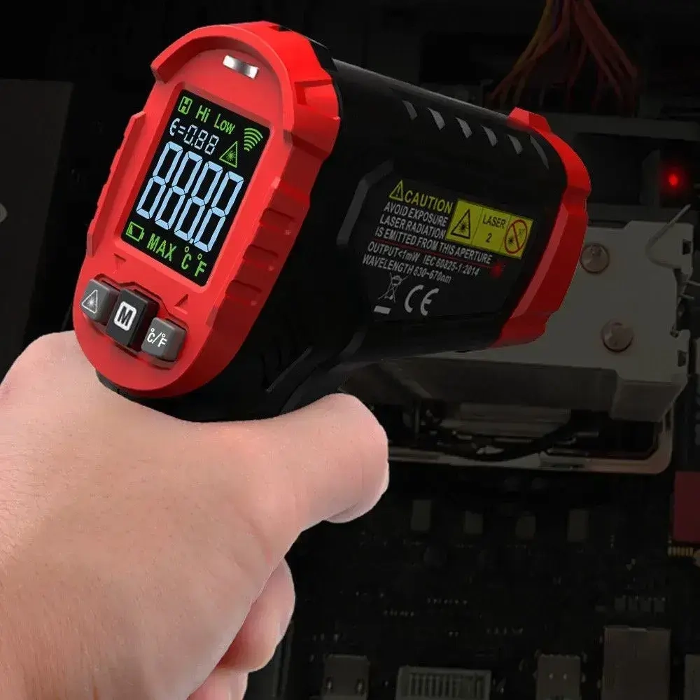 Пирометр HT641B+ Habotest бесконтактный инфракрасный термометр -50 град ... +600 град