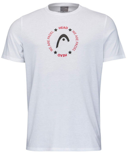 Head Button T-Shirt - white