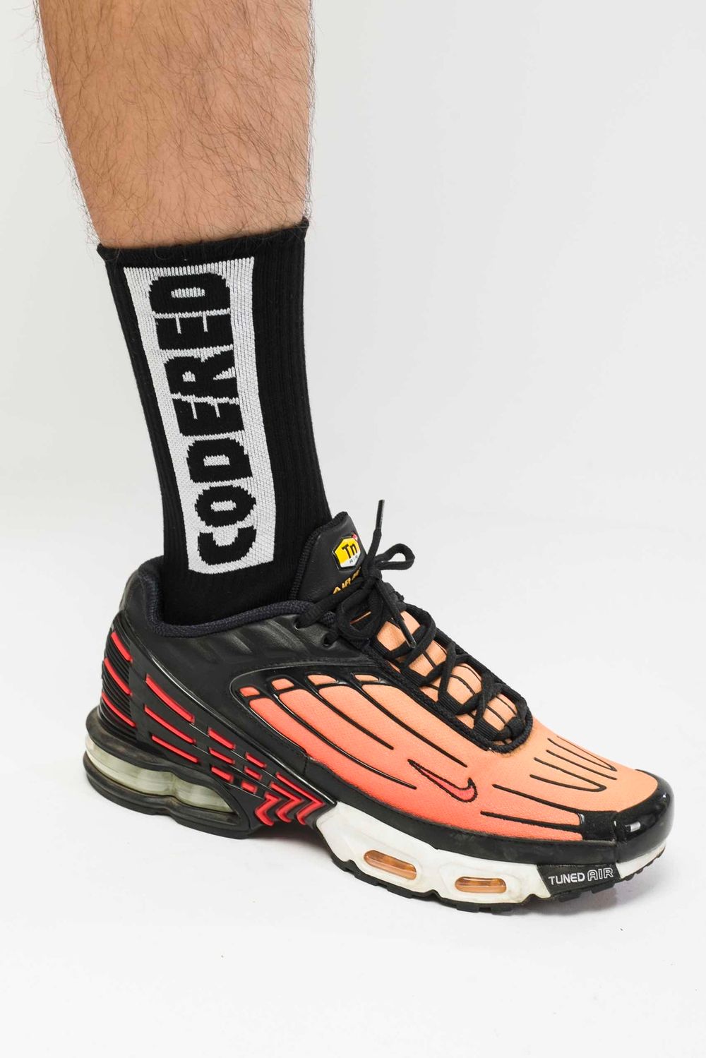 Носки Vertical Tonal Box Черные