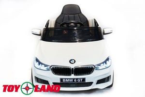 Детский электромобиль Toyland BMW 6 GT Белый