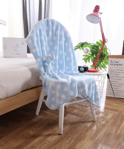 Плед 100х150 Sofi De MarkO Дамбо голубой