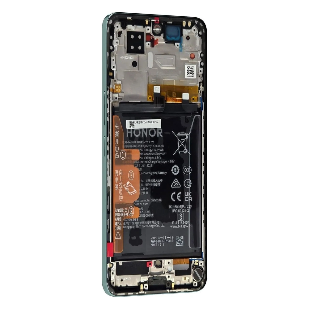 Honor 200 (ELI-NX9) / (ELI-AN00) Дисплейный модуль в рамке и Аккумулятором (ORIG-SP)