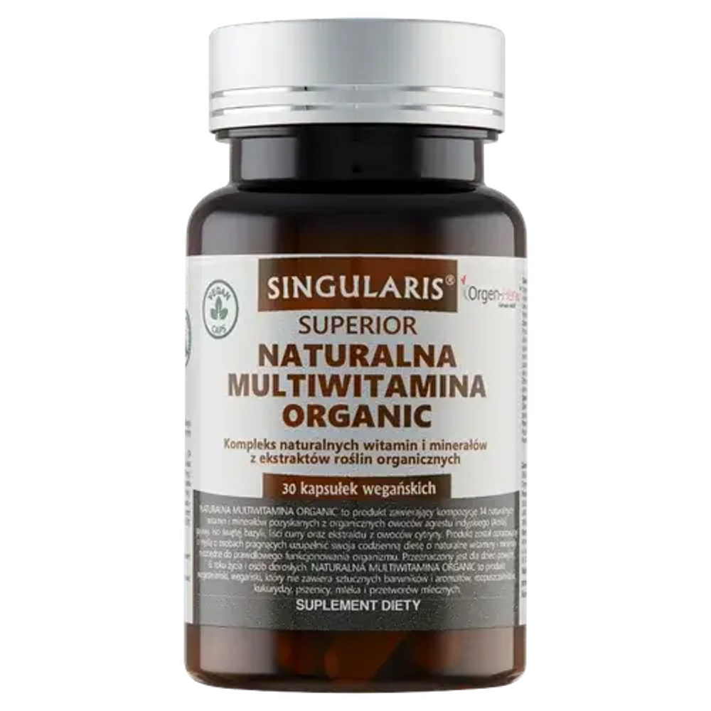 Singularis Superior Natural Organic Multivitamin - 30 капсул