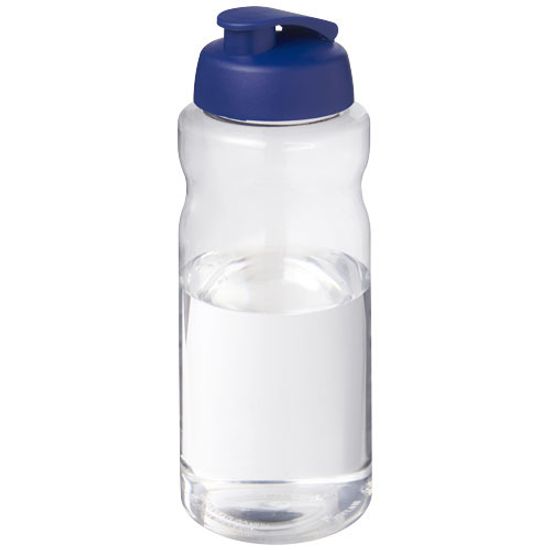 Спортивная бутылка H2O Active® Big Base объемом 1 л с откидывающейся крышкой