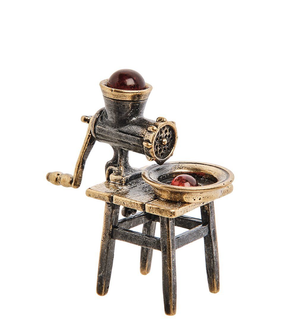 AM-3015 Фигурка «Мясорубка» (латунь, янтарь)