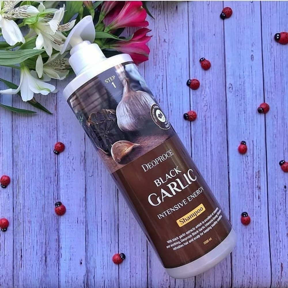 Deoproce Black Garlic Intensive Energy Shampoo (шампунь) 1000ml