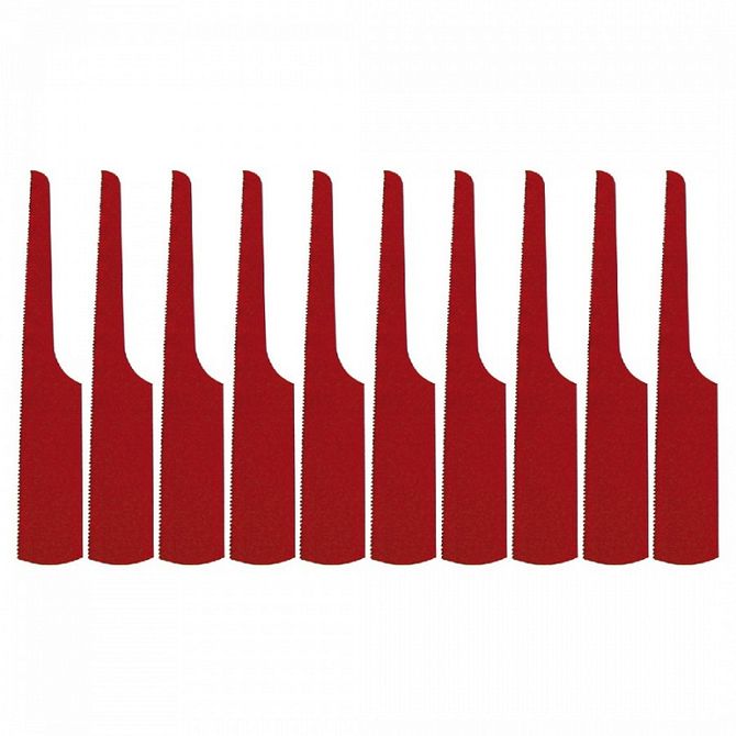 MIGHTY SEVEN (QD-932) Комплект сменных пилок для лобзиков, 32 зуба, Bi-metal, 10 шт