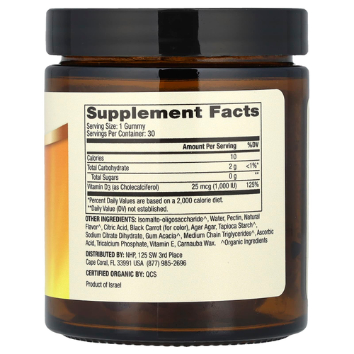 Dr. Mercola, жевательные таблетки с органическим витамином D3, для детей, натуральная вишня, 30 жевательных таблеток (25 мкг (1000 МЕ) в 1 жевательной таблетке)