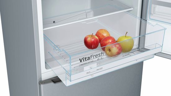 Холодильник Bosch KGV39VL2B серебристый