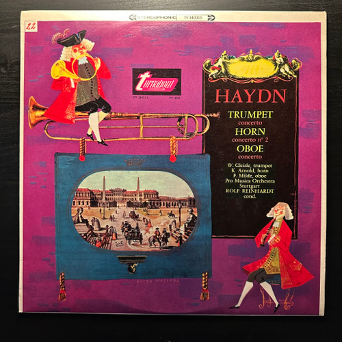 Гайдн - Концерт для трубы / Концерт для валторны № 2 / Концерт для гобоя (Англия 1966г.)