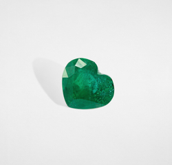 Изумруд, Сердце, 1 шт / 5,2 карат, Колумбия