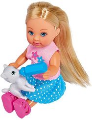 Kukla  Еви 12 см на прогулке с котятами