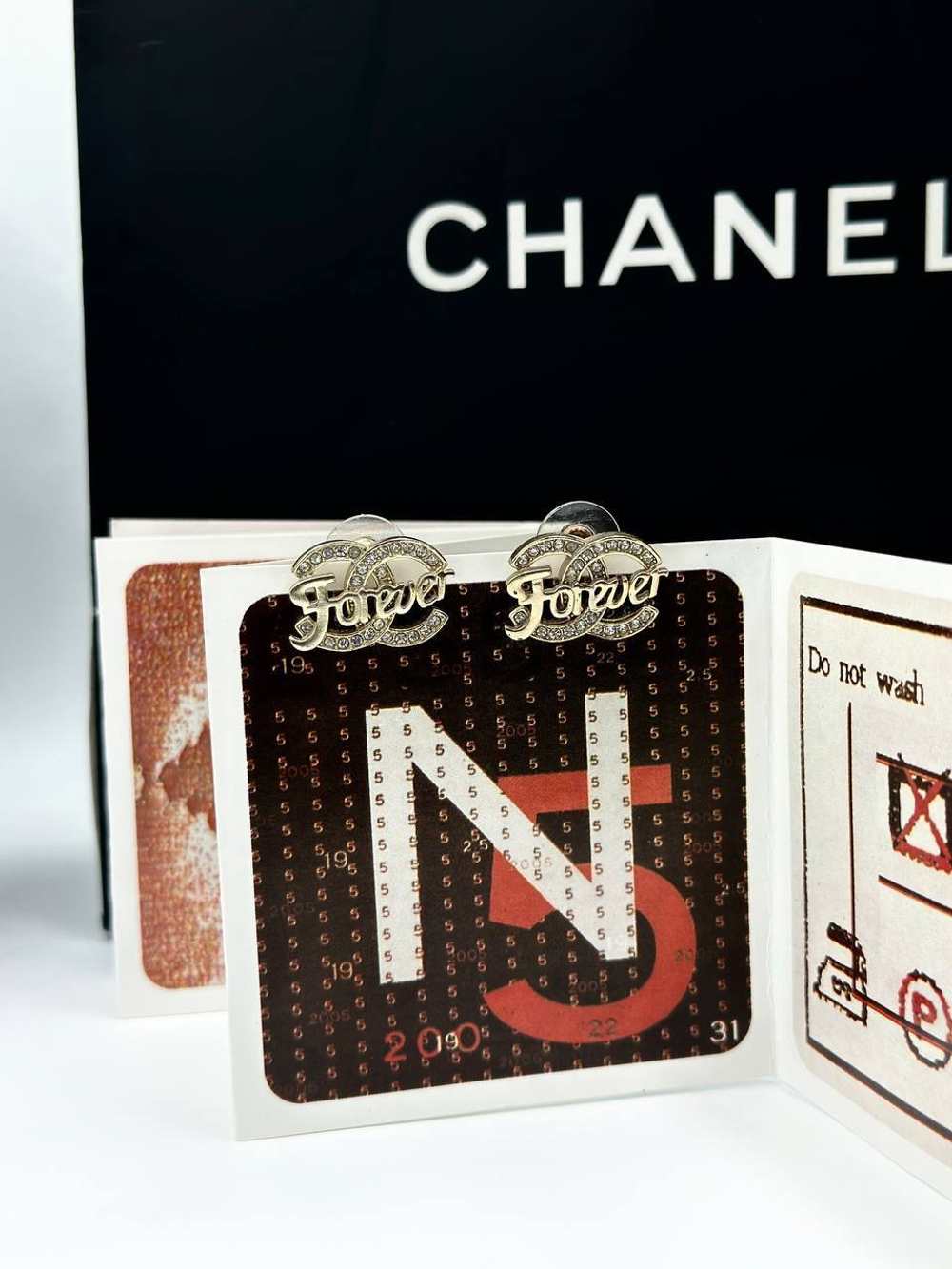 Серьги CHANEL