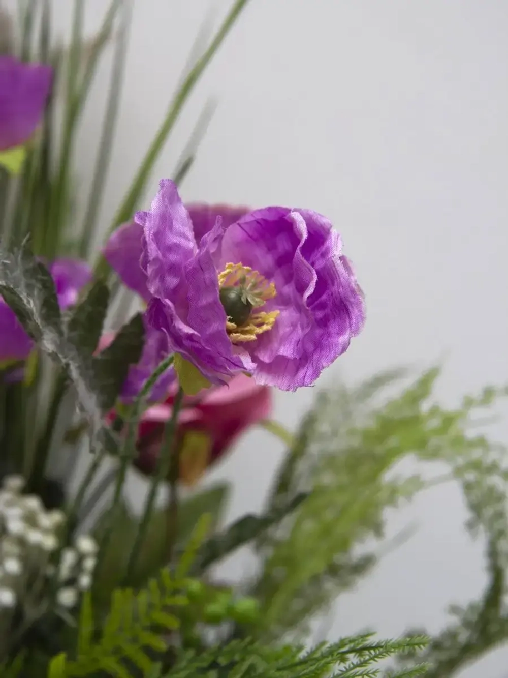 Композиция в ящике "Гортензия"