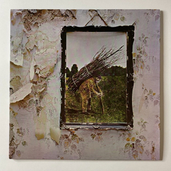 Винтажная виниловая пластинка LP Led Zeppelin IV (Japan 1976) (No Obi) Black Dog P-10125A