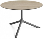 Столик ламинированный кофейный Scab Design Tripe Maxi, антрацит, состаренный дуб тортора