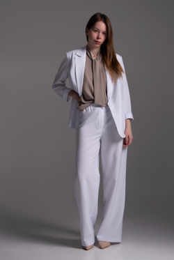 Жакет женский 3881зпб, белый #513Бел043881зпб