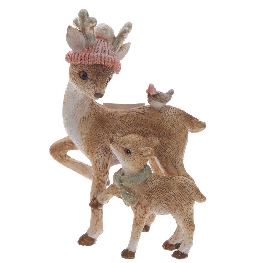 GAEM Фигурка декоративная "Оленята", L5,5 W3 H8,5 см
