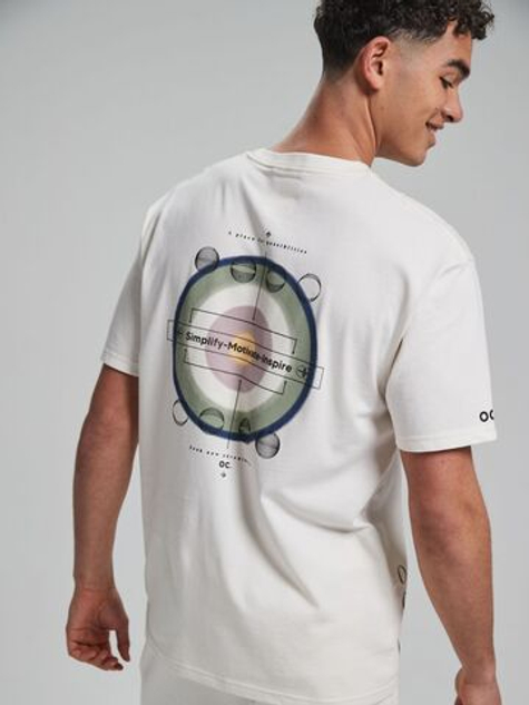 Футболка мужская ORIGINAL CREATOR TRACK TARGET T-SHIRT, Молочный