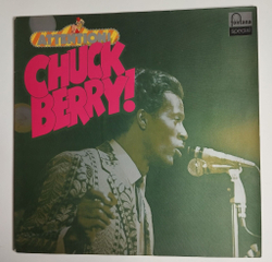 Винтажная виниловая пластинка LP Chuck Berry Attention (Germany 1974)