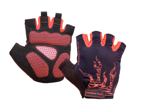 Велоперчатки ZL2313 красные, размер: L, арт.380175