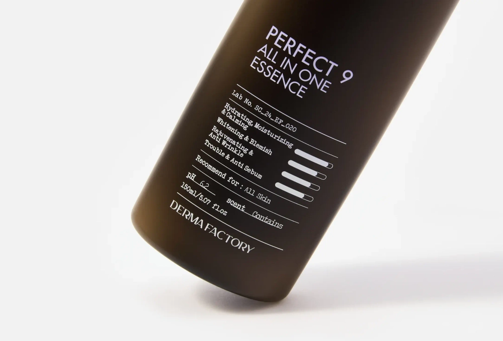 Мужская эссенция для комплексного ухода за кожей лица, DERMA FACTORY men PERFECY 9 ALL IN ONE 150 мл