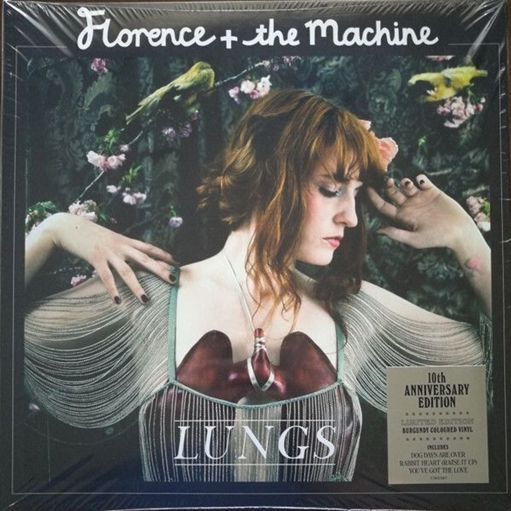 Florence + The Machine - Lungs - Burgundy LP
