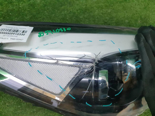 Битая Фара правая Hyundai Tucson 3 (2015-2018) LED