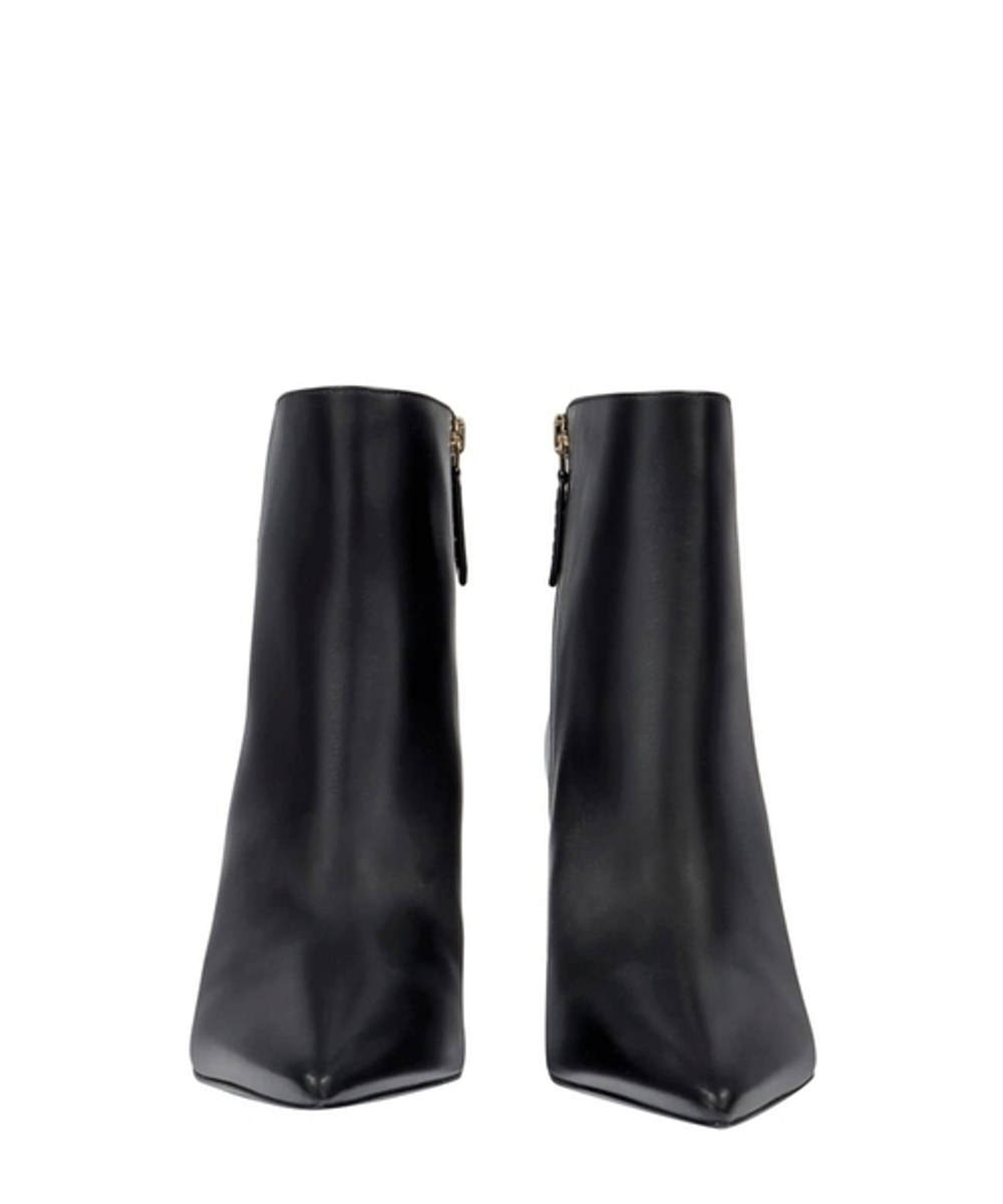 Кожаные ботильоны