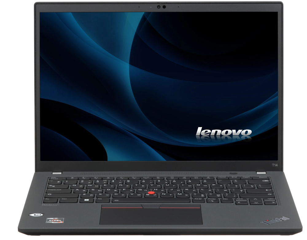 14" Ноутбук Lenovo ThinkPad T14 Gen 3 Touch (1920x1200, AMD Ryzen 7 PRO 6850U, RAM 32ГБ, SSD 512ГБ, AMD Radeon Graphics, Win 11 Pro)