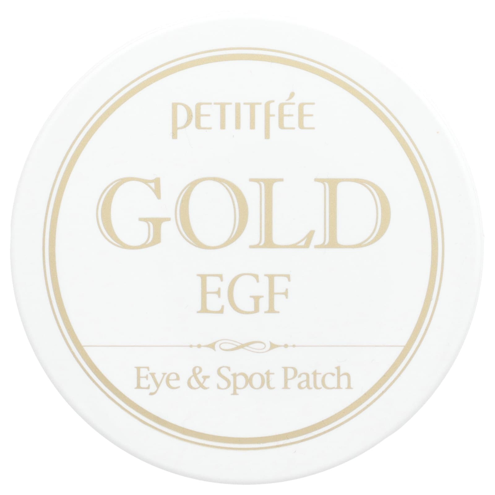 Petitfee, золото и эпидермальный фактор роста (EGF), патчи для глаз и от прыщей, 60 патчей для глаз и 30 патчей от прыщей