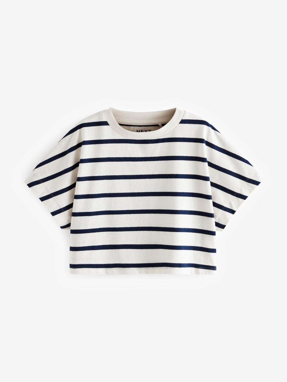 Футболка для девочки Next N90-225, 3 шт., Белый, Темно-синий, Серый