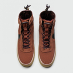 кроссовки Nike Air Force 1 Shell Brown / Gum