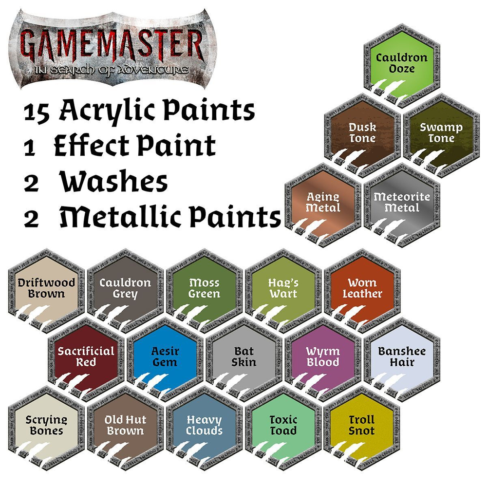 Gamemaster: Wilderness Adventures Paint Set