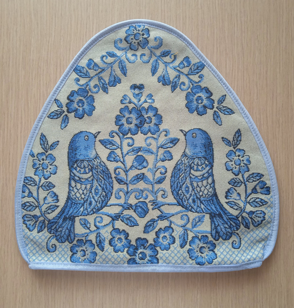 Грелка для чайника Гжель птички