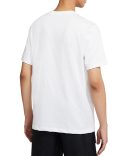 Мужская теннисная футболка Nike Sportswear Swoosh T-Shirt - white/black
