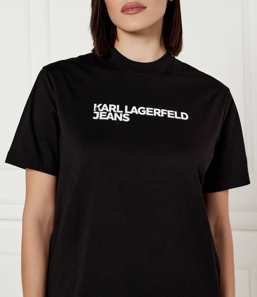 Футболка Karl Lagerfeld Jeans - черный(241J1714)