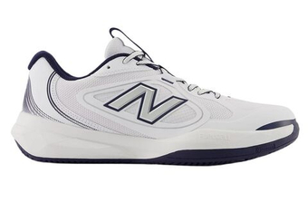 Мужские кроссовки теннисные New Balance FuelCell 796v5 M7964ZV - white/team navy