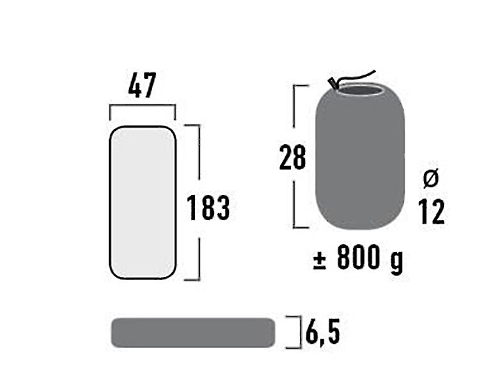 Надувной коврик High Peak Texas [41003]