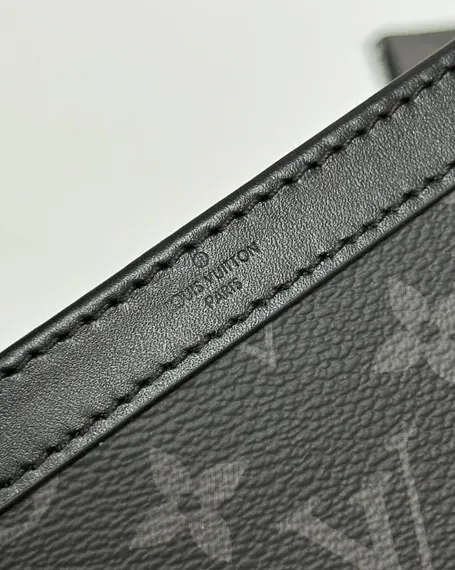 Бумажник Louis Vuitton Gaston Wearable, черно-серый