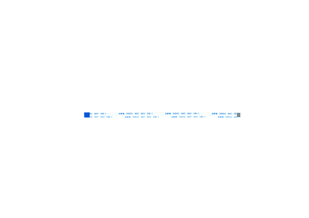 Шлейф 4 pin, 15 см, шаг 1 мм FFC, обратный Б