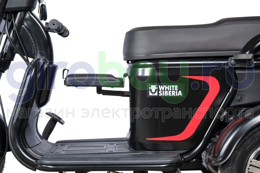 Электроскутер WHITE SIBERIA SIBTRIKE L 2000W фото 4 фото №6