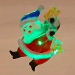 Фигурка с подсветкой «Веселый Дед Мороз» 9,5*4 см (на присоске)