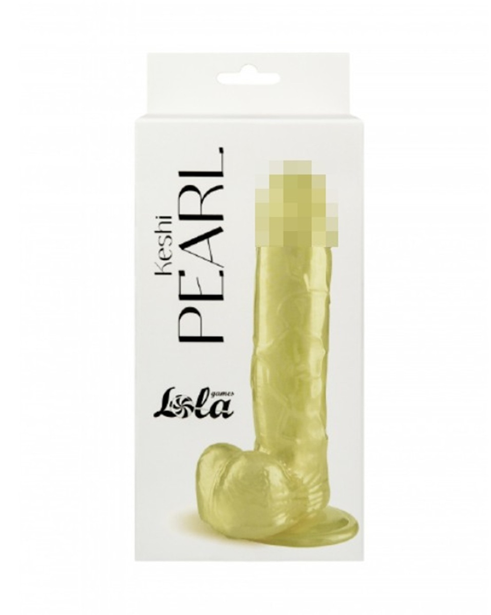 Фаллоимитатор на присоске Keshi Pearl перламутр золотистый 19 см